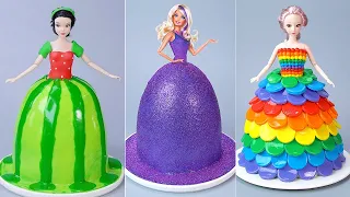 Cutest Princess Cakes Ever 🌹 Awesome Birthday Cake Ideas 👑 Tsunami Cake  Satisfying Cake #11