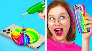 GENIUS PHONE HACKS! || Cool DIYs And Life Hacks by 123 Go! Live