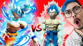 ATIVEI O PODER DO GOKU INSTINTO SUPERIOR DO DRAGON BALL SUPER! - GTA 5 (INSANO)