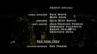 The Bone Collector End Credits (#TheBoneCollector)