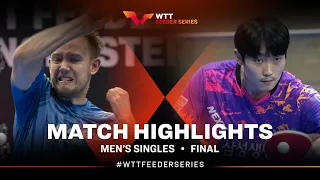 Elias Ranefur vs Cho Daeseong | MS Final | WTT Feeder Manchester 2024