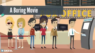 English Conversation Lesson 23:  A Boring Movie