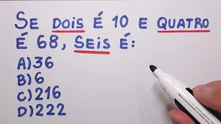 🔥RACIOCÍNIO LÓGICO 90% ACERTAM essa questão!!! - Veja como é fácil de resolvê-la.