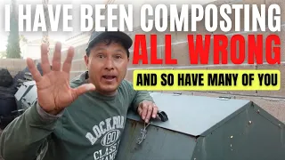 I Have Been Composting All Wrong in the Jora Composter Making Compost