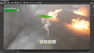 Combat test with Wave system and updated Melee AI