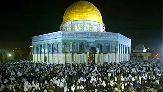 Thursday 23rd may Fajar Prayer at Al AQSA Mosque ||نفل شعائر صلاة الفجر فی المسجد الاقصی المبارک