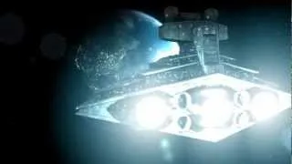 Star Destroyer arriving on Earth