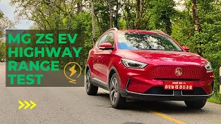 2023 MG ZS EV HIGHWAY RANGE TEST _ Features explained _ Electric Vehicle _ Morris Garage_ Go Green