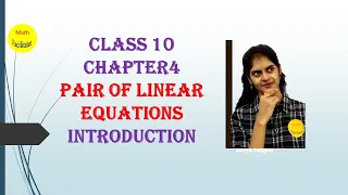 Class 10 | Chapter 4 | Pair Of Linear Equations |TS | AP | State Board | Divya Gujjeti