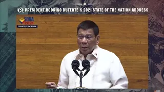 FULL SPEECH: President Duterte's final State of the Nation Address | SONA 2021