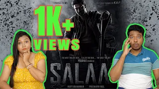 Salaar Hindi Trailer REACTION!! | Prabhas, Prithviraj, Shruthi | Prashanth Neel