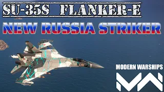 Su-35S Flanker-E - New VIP Strike Fighter Gameplay - Modern Warships