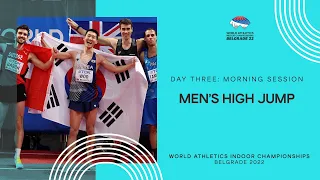 Sanghyeok Woo clears 2.34m for high jump title | World Indoor Championships Belgrade 22