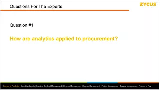 On-Demand Webinar: Does Analytics Really Lead to Better Procurement Performance?