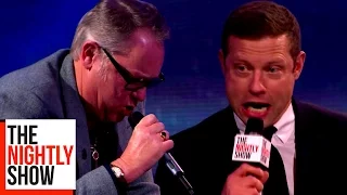 Vic and Bob Recreate Shooting Stars to Sing in the Style of a Club Singer with Dermot O'Leary