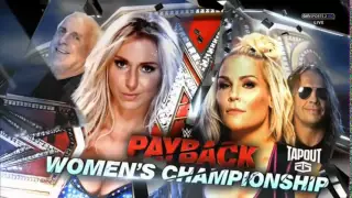 WWE Payback 2016 Official Women's Championship Matchcard   Charlotte vs Natalya