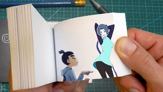 Thirteen Scissor Seven Dance 2 Phut Hon Flipbook - Zero Two meme