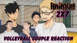 Volleyball Couple Reaction to Haikyu!! S2E7: "Moonrise"