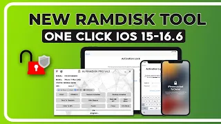 🔥REMOVE iPHONE LOCKED TO OWNER [ NO JAILBREAK iOS 15-16.7.4] NEW  AU RAMDISK PRO || ONE CLICK ✅