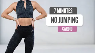 NO JUMPING CARDIO // 7 MIN Workout (weight loss)