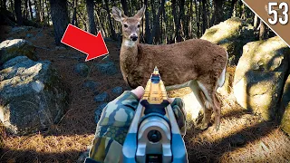 STALKING DEER with a Muzzleloader!!! (Late Season Deer Hunting)