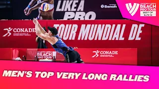 RALLIES THAT TOOK FOREVER❓⏱️ | Men's Top VERY LONG Rallies | BPT 2023 | #beachprotour