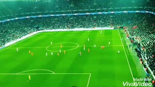 BEŞİKTAŞIN MÜTHİŞ GERİ DÖNÜŞÜ 3. GOL ABOUBACAR TARAFTAR ÇEKİMİ HD