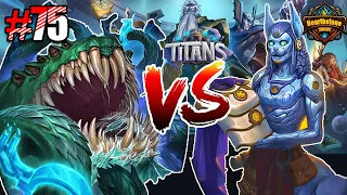 Secret Hunter VS Warrior #75  TITANS  Hearthstone 2023