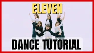 IVE 「ELEVEN」Dance Practice Mirror Tutorial (SLOWED)