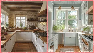 French Country Kitchen Design Inspiration - Space-Saving Ideas for Small Kitchens