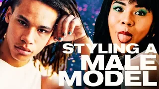 Styling a Male Model in 10 Minutes! ~ NAYVA Ep #21 ~ BEAUTY & FASHION EVERY WEEK