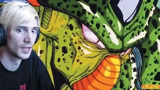 xQc reacts to Piccolo vs. Imperfect Cell (with chat)