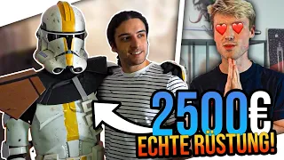 2500€ KLON Rüstung anziehen! 😍🤑 | Echte Star Wars Rüstung! 🤯 | Tom & Taha Stream Highlight