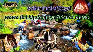 Old Traditional Fishing Techniques in Jiri Nepal🇳🇵| Fish Hunting | असला माछा | Village River Fishing