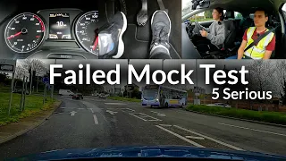 What's Your Opinion on These 5 Serious Faults? Failed Mock Driving Test in Great Britain