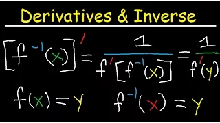 Derivative of Inverse Functions Examples & Practice Problems - Calculus