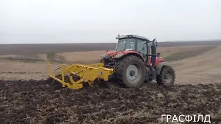 Глибокорозпушувач Alpego Kevo 7-300 with tractor Massey Ferguson