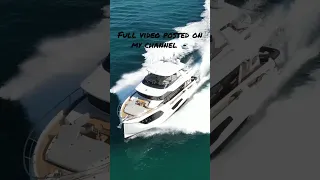 Absolute Navetta 64' Yacht in Miami, Florida - Full video on my channel #yachts #miami #luxury