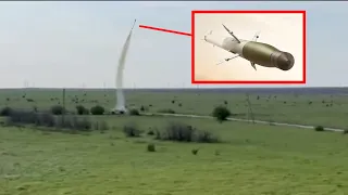 Advanced Precision Kill Weapon System (APKWS) Shot From HMMWV Over Dnipro River