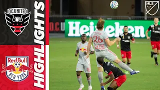 D.C. United vs. New York Red Bulls | September 12, 2020 | MLS Highlights