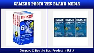 Top 10 Camera & Photo VHS Blank Media to buy in USA 2021 | Price & Review