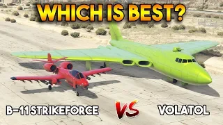 GTA 5 ONLINE : B-11 STRIKEFORCE VS VOLATOL (WHICH IS BEST?)