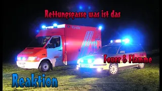 [Reaktion]  Keine Rettungsgasse in der Baustelle Rettungsdienst Doku