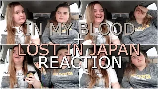 SHAWN MENDES - IN MY BLOOD + LOST IN JAPAN | REACTION