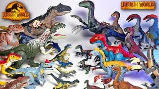 MY MEGA THERIZINOSAURUS vs ALLOSAURUS Collection - Jurassic World Dominion Dinosaurs