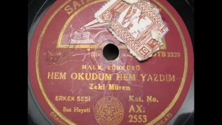 Turkish - HEM OKUDUM HEM YAZDIM by Zeki Muren
