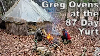 Ovens Visits the "87 Days" Bushcraft Shelter and Tells Origin Story