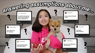 ANSWERING ASSUMPTIONS ABOUT ME... | Nicole Laeno