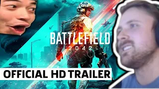 Forsen Reacts To Battlefield 2042 Reveal Trailer Premiere