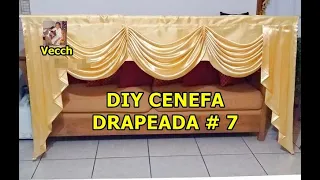 COMO HACER UNA CORTINA DRAPEADA # 7/ HOW TO MAKE EASY SWAGS / Vecch